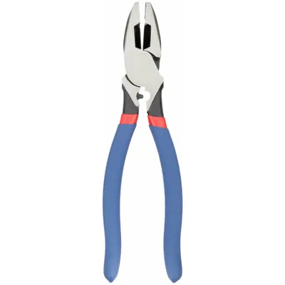 WESTWARD Linemans Plier: Curved, 9 3/4 in Overall Lg, 1 5/8 in Jaw Lg, 1 1/4 in Jaw Wd - Standard Lineman's Pliers
