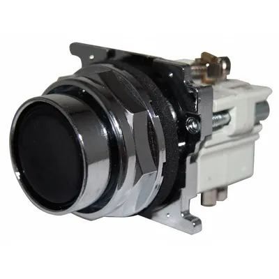 EATON Flush Push Button Operator: Non-Illuminated, Flush Profile, Metallic, 30 mm - Flush-Mount Push Buttons