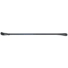 This tire iron is designed for mounting and demounting industrial tires. Constructed from iron with a 41-inch overall length and 7/8-inch stock size, it provides the leverage needed for heavy-duty tire service on equipment such as forklifts and skid-steer loaders.