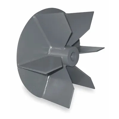 Dayton Replacement Blower Wheel: Radial, 12 1/4 in Dia, CW/CCW, Steel Wheel, 1 Inlets - Radial Blade Blower Wheels