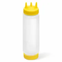 VOLLRATH Squeeze Bottle: 24 oz Capacity, 2 1/8 in Opening Dia, 10 3/4 in Overall Ht, NSF Certified (MPN 33242-130808)