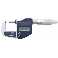 MITUTOYO Digital Outside Micrometer: 0 in to 1 in /0 mm to 25.4 mm, Inch/Metric, IP65 (MPN 293-831-32CAL)