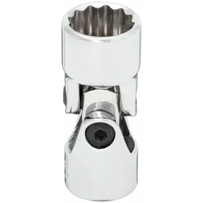 WESTWARD Flex Socket: 3/8 in Drive Size, 7/16 in Socket Size, 12-Point, Std - 3/8" Drive SAE Flex Sockets