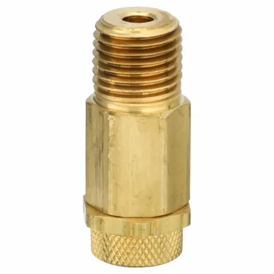 CONTROL DEVICES Pressure Relief Valve: 1/4 in MNPT, Brass Body, 0 in Hg to 20 psi - Pressure Relief Valves