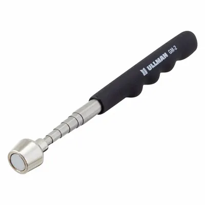 ULLMAN Magnetic Retrieval Tool: 5 1/2 in Jaw Cap., Mag. Typ. Neodymium - Standard Magnetic Pickup Tools