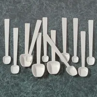 Sampling Spoon: Non-Sterile, Polypropylene, 4.93 mL Capacity - mL, 83/500 fl oz Capacity - oz, White (MPN F36725-0000)