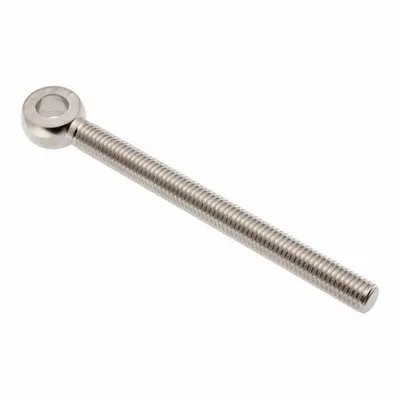 AMPG Fixed Rod End: Stainless Steel, Plain, 6 in Hole Center-to-End Lg, Right Hand - Stainless Steel Male Threaded Fixed Rod Ends
