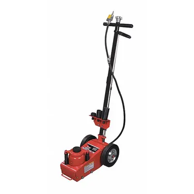 AMERICAN FORGE & FOUNDRY Axel Jack: Steel, Hand Held Air Actuator, Air/Mechanical - Truck Axle Jacks