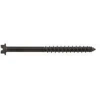DEWALT Screw Anchor: 4 in Overall Lg, 3/16 in Dia, Steel, Stalgard®, Hex, Hex, Steel, 500 PK (MPN DFM2ELE465)