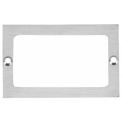 ROCKWOOD Badge Holder: Horizontal, 4 1/4 in Badge Pouch Wd, 2 1/2 in Badge Pouch Ht - Sleeves & Holders for Badges