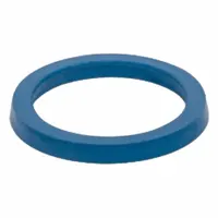 JW WINCO Sealing Ring: FDA Approved, FKM, Blue, 38 mm Inside Dia, 42 mm Outside Dia, 2 mm Max Thick (MPN 7600-42-38-2-FKM-85)