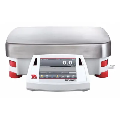 OHAUS Compact Bench Scale: 12,000 g Capacity, 0.1 g Readability, 0.1 g Repeatability - Precision Lab Balances