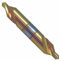 KEO Center Drill: Bell Type Hey, #13, 60°, 2 in Overall Lg, TiN Coated High Speed Steel (MPN 906-000-224)