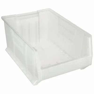 QUANTUM STORAGE SYSTEMS Bin: 23 7/8 in Overall Lg, 16 1/2 in x 11 in, Clear - Clearview Hopper Bins