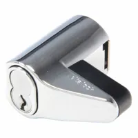 DELTA LOCK Plunger Ratchet Lock: 2 in Lg, 2 1/2 in Wd, 1 3/8 in Ht (MPN G RI1875 PLUNG ADHEJ PC BR1)