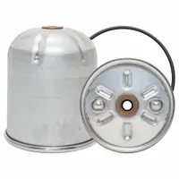 Spin-on oil filter with cellulose media, 4 1/2 in overall height and 3 7/8 in outside diameter. Includes furnished gasket. Used in engine lubrication systems to remove contaminants from oil