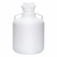 APPROVED VENDOR Plastic Carboys, Jerricans, & Jugs: 10 L Capacity - mL, Autoclavable, Screw On Cap (MPN 152-B191-FLS)