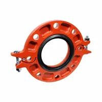 GRUVLOK Metal Pipe Flange: Flange, 3 in, Ductile Iron, NBR Seal, 300 psi, 10 1/2 in Overall Lg (MPN 0390201549)