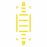 Floor Marking Tape Kit: Footprint, Solid, Yellow, No Legend, 24 in x 48 in, 27 mil Tape Thick (MPN WFK35YL)