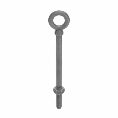 KEN FORGING Machinery Eye Bolt: With Shoulder, Steel, Galvanized, 1/2"-13 Thread Size - Machinery Eye Bolts with Shoulder