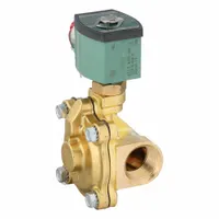 REDHAT Solenoid Valve: 2-Way, Normally Open, 1 in Pipe Size, 220V AC/240V AC, Watertight, High Flow (MPN 8210G014LF 240/60,220/50)