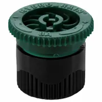 HYDRORAIN Adjustable Arc Spray Nozzle: 0° to 360°, 8 ft, 0.39 to 8.97 gpm, 15 to 30 psi, Plastic (MPN 04101)