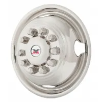 PHOENIX Replacement Front Wheel Liner: Repl Front Wheel Liner, For 16 in Wheel Dia, Stainless Steel (MPN PNF10FWL)