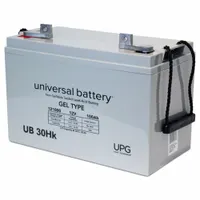 APPROVED VENDOR Sealed Lead Acid Battery: 12V DC, 100 Ah Capacity, 8.23 in Ht, 6.81 in Wd, ABS (MPN D5874)