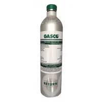 GASCO Calibration Gas: Nitrogen, +/-5% Accuracy, C3H8/CO/H2S/O2, Calibration Gas, Calibration Gas (MPN X05NI80CA350005)