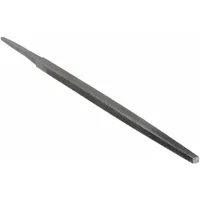 Machinists File: Square, Double-Cut, Double Edge Cut, Smooth Cut, 6 in Lg without Tang, 1/4 in Wd (MPN 13033)