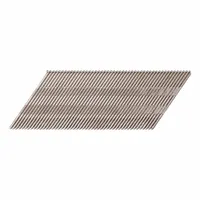 Galvanized 15-gauge collated nails, 1-3/4 in length, with D-head and chisel point. Pack of 4000. Used for trim, finishing, and brad nailing applications in woodworking and construction