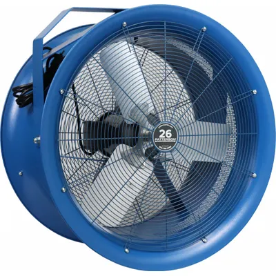 PATTERSON Fan Head: 26 in Blade Dia, 1 Speeds, 277V AC, 1 hp Motor - High-Velocity Industrial Fan Heads