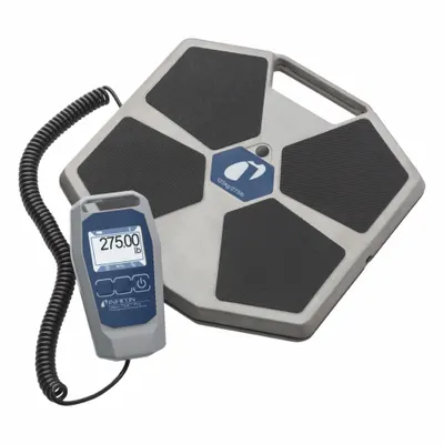 INFICON Charging Scale: 275 lb Max, Wired Handset Display - Wireless Electronic Refrigerant Scales