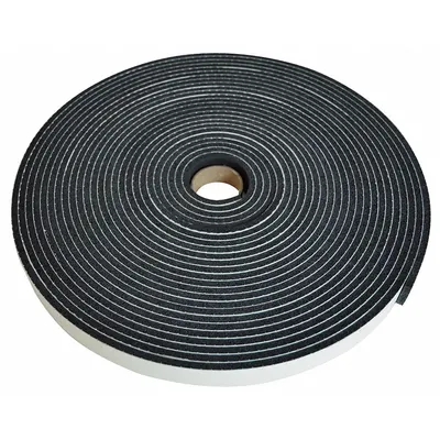 OEM Rubber Foam Sealing Tape, 1/4 in Thick, 3/4 in x 16 5/8 yd - Sealing Foam Tape