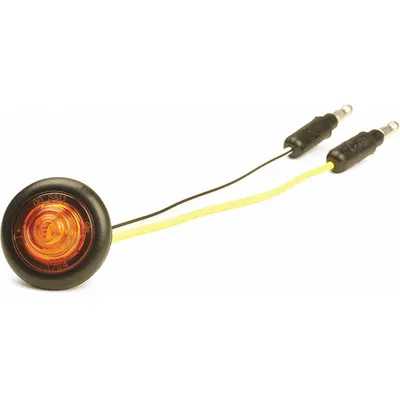 GROTE MicroNova DOT Clearance Marker Light: Clearance Light, LED, Round, Surface Mount - Clearance Lights