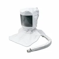 Single Bib Maintenance Free Tyvek Hood: Tyvek, Full Hood, Tyvek Hood, LP Adapter (MPN 9910-EF)