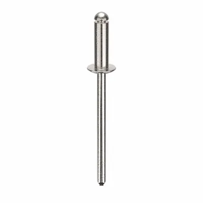 OEM APPROVED VENDOR Domed-Head Blind Rivet, 1/8 in dia, 1-1/2 in L, 500 PK - Domed-Head Blind Rivets