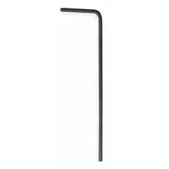 L-shaped Torx key with two tips, standard end, and long length. T27 tip size. Made of alloy steel with a chrome finish. Used for driving Torx fasteners in assembly, maintenance, and repair tasks where extended reach is required.