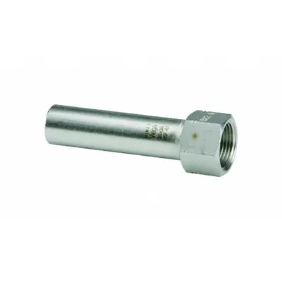 VIEGA PROPRESS Crimp Adapter Fitting: 1/2 in CTS x 1/2 in Pipe Size, Straight - Potable Water Stainless Steel Press Tube Fittings