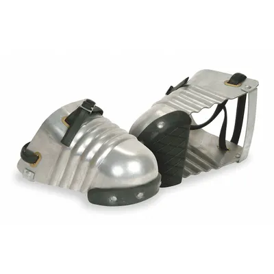 OEM APPROVED VENDOR Aluminum Metatarsal Guard, Strap-On, Universal Size, Silver - Metatarsal Guards