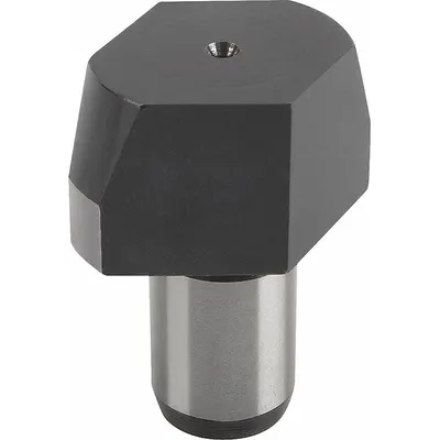 KIPP Stepped Diamond Locating Pin, Shouldered, Tool Steel, 12 mm Shank OD - Stepped Diamond Locating Pins
