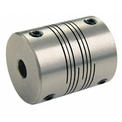 RULAND MANUFACTURING Motion Control Coupling: 3° Angular Misalignment, 12 mm Bore Dia 1, Metric - High-Precision Set Screw Beam Shaft Couplings