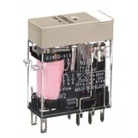 OMRON General Purpose Relay: Socket Mounted, 5 A Current Rating, 24V AC, DPDT, 8 Pins/Terminals (MPN G2R-2-S-AC24(S))