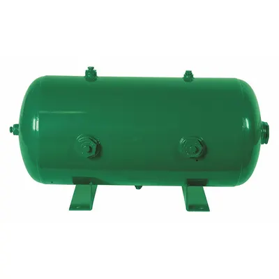 SPEEDAIRE Air Tank: 10 gal Tank Capacity, 175 psi Max Op Pressure, Horizontal - Horizontal Stationary Air Tanks