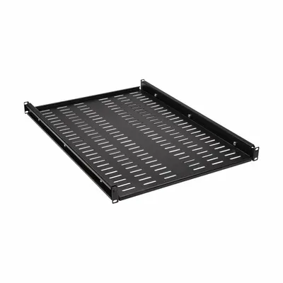 EATON TRIPP LITE SRSHELF4PHDVENT Vented Rack Shelf, 1U, 26 1/8 in Depth, Black - Rack-Mounted Equipment Shelves