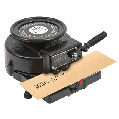 MARSH Stencil Cutting Machine Type R, 1 in Character Size - Stencil Cutting Machines