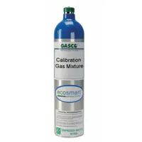 GASCO Calibration Gas: Air, +/-5% Accuracy, CH4/CO/O2, Calibration Gas, 116 L Cylinder Capacity (MPN 116ES-359)