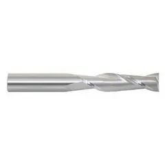 General purpose carbide square end mill with AlTiN coating, 2 flutes, 1" mill diameter, 4" length of cut, and 7" overall length. Suitable for slotting, profiling, and contouring in industrial machining of metals and composites.