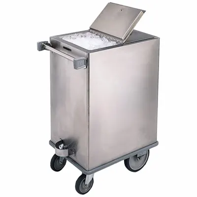 LAKESIDE 240 Ice Tote Transport Cart - Metal Ice Caddies