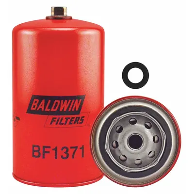 BALDWIN FILTERS Fuel Filter: Spin-On, 3 11/16 in Outside Dia, M16-1.50 Thread Size - Spin-On Fuel Filters